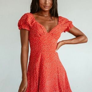 Princess Polly Baily Mini Red Dress